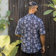 Load image into Gallery viewer, Tribal Printed Short Sleeve Shirt