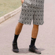 Load image into Gallery viewer, Abstract Printed Oversized T-shirt with Shorts