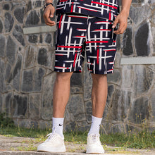 Load image into Gallery viewer, Abstract Printed Oversized T-shirt with Shorts