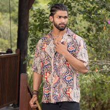 Load image into Gallery viewer, Paisley Printed Short Sleeve Shirt