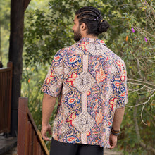 Load image into Gallery viewer, Paisley Printed Short Sleeve Shirt