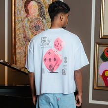 Load image into Gallery viewer, White Boxy Oversized T-shirt
