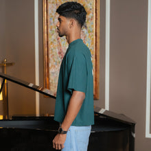 Load image into Gallery viewer, Dark Green Boxy Oversized T-shirt