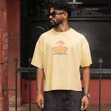 Load image into Gallery viewer, Light Yellow Boxy Oversized T-shirt