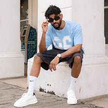 Load image into Gallery viewer, Light Blue Boxy Oversized T-shirt