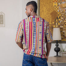 Load image into Gallery viewer, Tribal Printed Short Sleeve Shirt