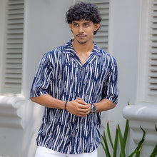 Load image into Gallery viewer, Zebra Printed Short Sleeve Shirt