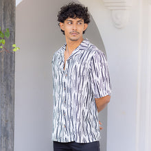 Load image into Gallery viewer, Zebra Printed Short Sleeve Shirt