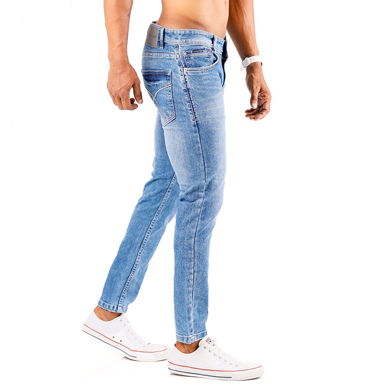 Washed Blue Denim Jeans – Jump Clothing - Sri Lanka