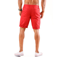 Load image into Gallery viewer, Red Chino Shorts
