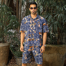 Load image into Gallery viewer, Abstract Printed Shirt with Shorts
