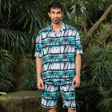 Load image into Gallery viewer, Tropical Printed Oversized Shirt with Shorts
