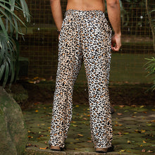 Load image into Gallery viewer, Leopard Printed Oversized Shirt with Pants
