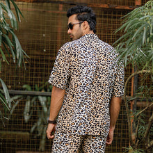 Load image into Gallery viewer, Leopard Printed Oversized Shirt with Pants
