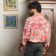 Load image into Gallery viewer, Paisley Printed Long Sleeve Shirt
