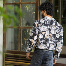 Load image into Gallery viewer, Abstract Printed Long Sleeve Shirt

