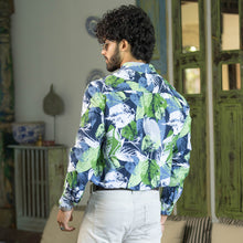 Load image into Gallery viewer, Tropical Printed Long Sleeve Shirt
