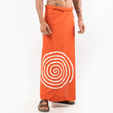 Load image into Gallery viewer, Ananthaya Orange Batik Sarong

