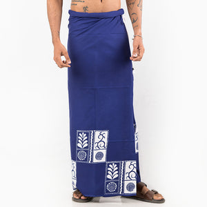 Liyawel Blue Batik Sarong