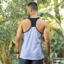 Load image into Gallery viewer, Light Purple Racerback Stringer Tank Top
