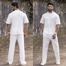 Load image into Gallery viewer, White Oversized Tshirt with Pants
