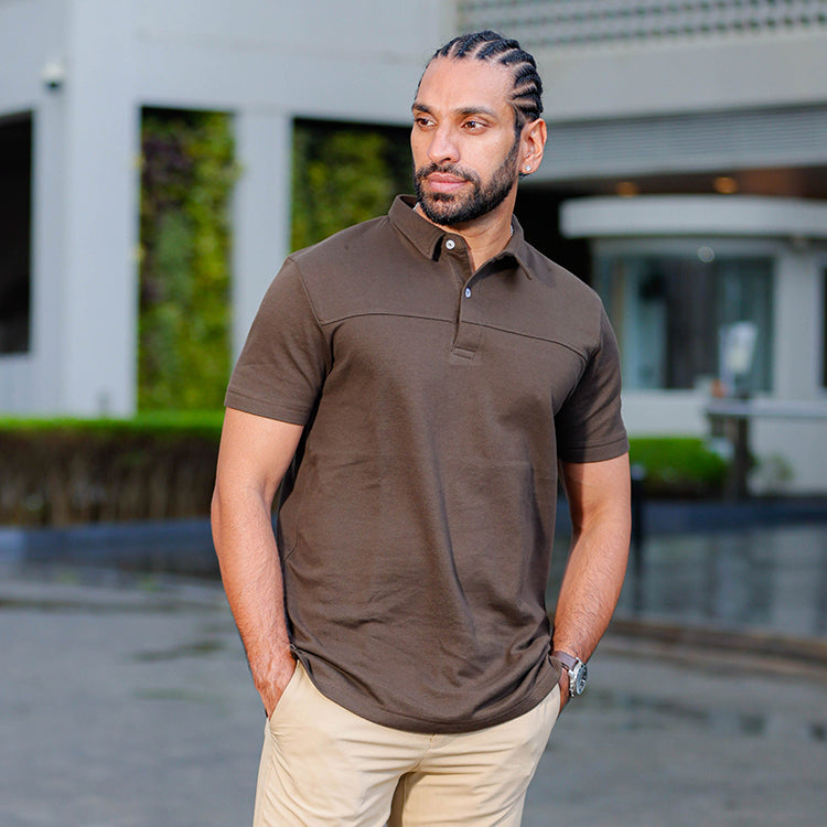 Brown Polo shirt