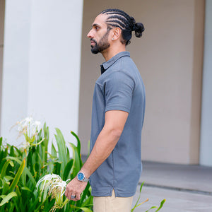 Charcoal Gray Polo shirt