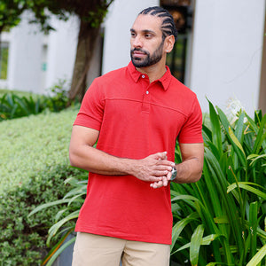 Persian Red Polo shirt