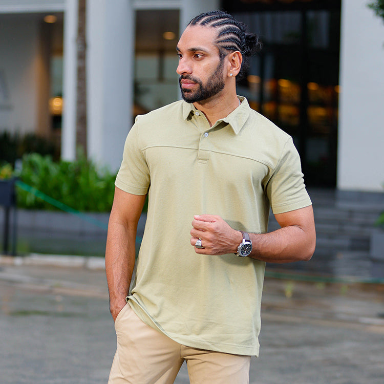 Olive Green Polo shirt