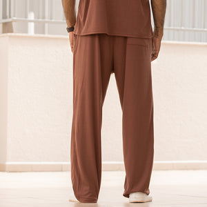 Brown Oversized Pants