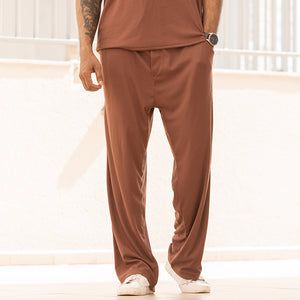 Brown Oversized Pants