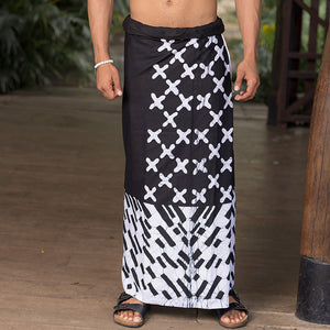 Kathira Black & White Batik Sarong