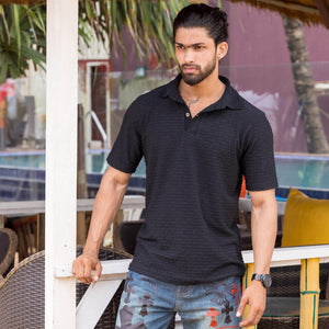 Black Polo shirt