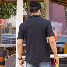 Load image into Gallery viewer, Black Polo shirt

