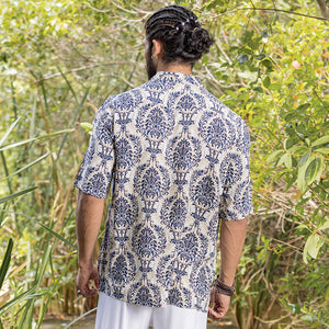 Baroque Printed Short Sleeve Shirt