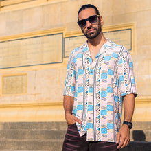 Load image into Gallery viewer, Abstract Printed Short Sleeve Shirt
