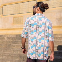 Load image into Gallery viewer, Abstract Printed Short Sleeve Shirt
