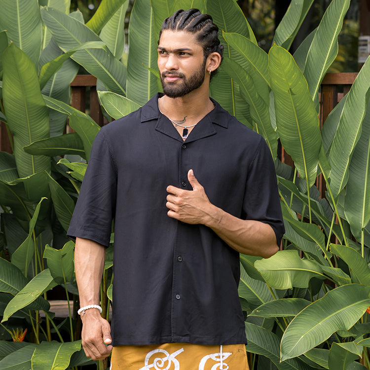 Black Short Sleeve Shirt