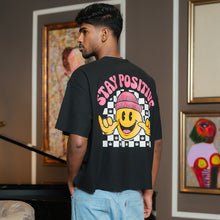 Load image into Gallery viewer, Black Boxy Oversized T-shirt
