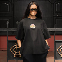 Load image into Gallery viewer, Black Boxy Oversized T-shirt
