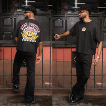 Load image into Gallery viewer, Black Boxy Oversized T-shirt
