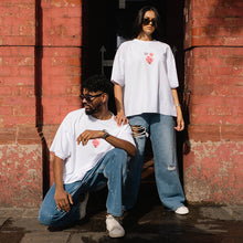 Load image into Gallery viewer, White Boxy Oversized T-shirt
