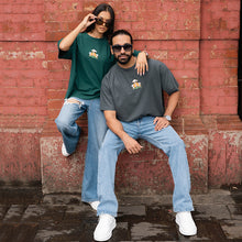 Load image into Gallery viewer, Dark Green Boxy Oversized T-shirt
