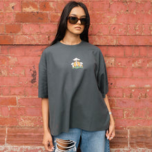 Load image into Gallery viewer, Dark Grey Boxy Oversized T-shirt
