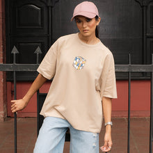 Load image into Gallery viewer, Cream Boxy Oversized T-shirt

