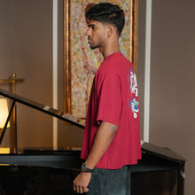 Load image into Gallery viewer, Maroon Boxy Oversized T-shirt
