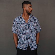 Load image into Gallery viewer, Query Printed Short Sleeve Shirt
