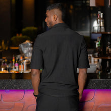 Load image into Gallery viewer, Black Short Sleeve Shirt
