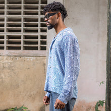 Load image into Gallery viewer, Abstract Printed Long Sleeve Shirt
