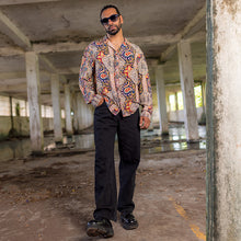 Load image into Gallery viewer, Paisley Printed Long Sleeve Shirt
